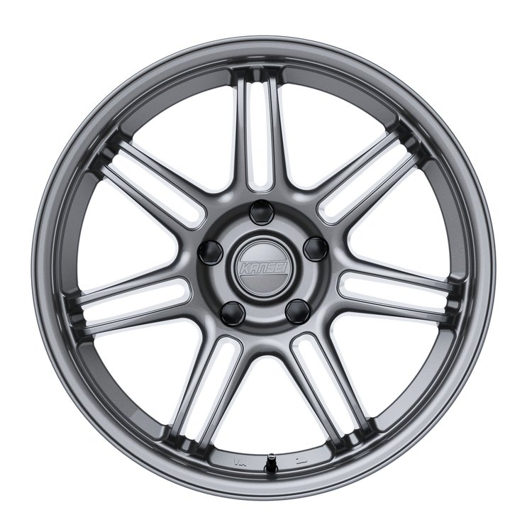 K17G-199512+22 K17G-SEVEN Wheel [Size: 19"x9.5"] Gloss Gunmetal Finish
