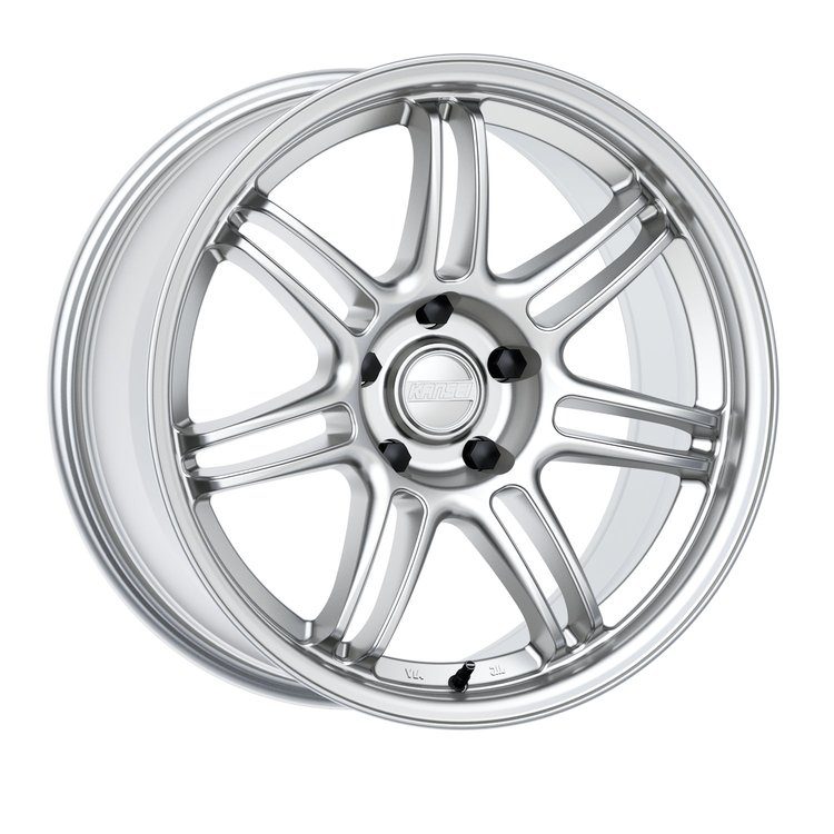 K17H-199518+12 K17H-SEVEN Wheel [Size: 19"x9.5"] Hyper Silver Finish