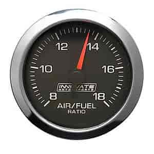 G5 Air/Fuel Gauge Only Silver Bezel, Black Face