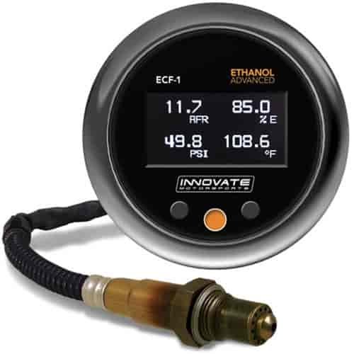 ECF-1 (FUEL) Ethanol Content & Air/Fuel Ratio Gauge 2-1/16" Diameter