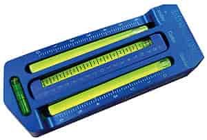 Bubble Caster/Camber Gauge w/ Case