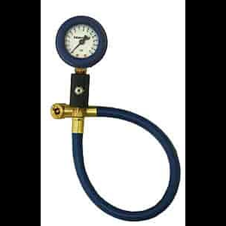 Liquid-Filled Tire Pressure Gauge 15 psi