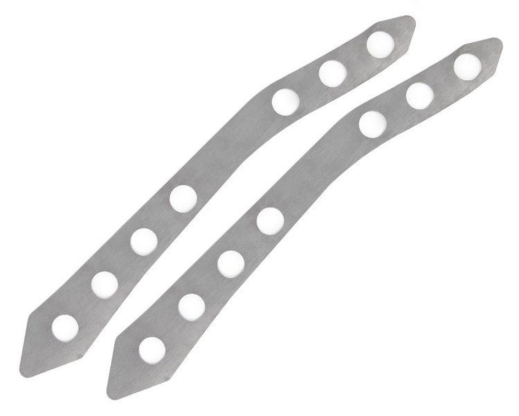 Rock Defense Front Frame Reinforcement Kit 1986-1995 Toyota Pickup, 1986-1995 Toyota 4Runner - Raw Finish