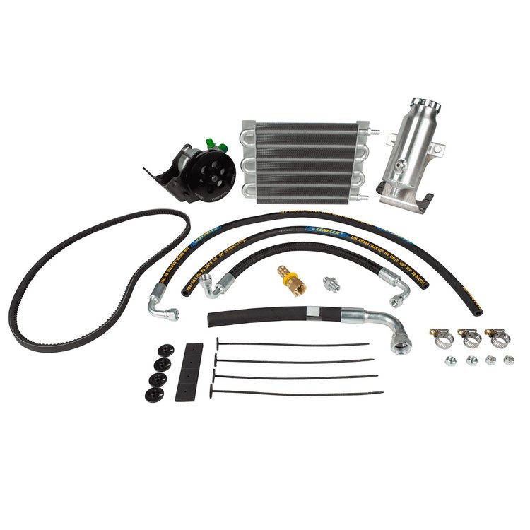 130568-1-KIT Power Flow Steering Pump Upgrade Kit for Select 1979-1995 Toyota Pickup, 4Runner Trucks with 4-Cylinder Engines [16
