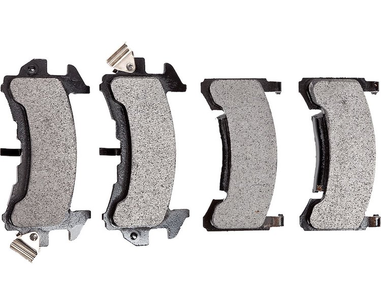 140306-1-KIT Replacement Rear Disc Brake Pads for GM Calipers on Toyota Disc Brake Conversions [Semi-Metallic]
