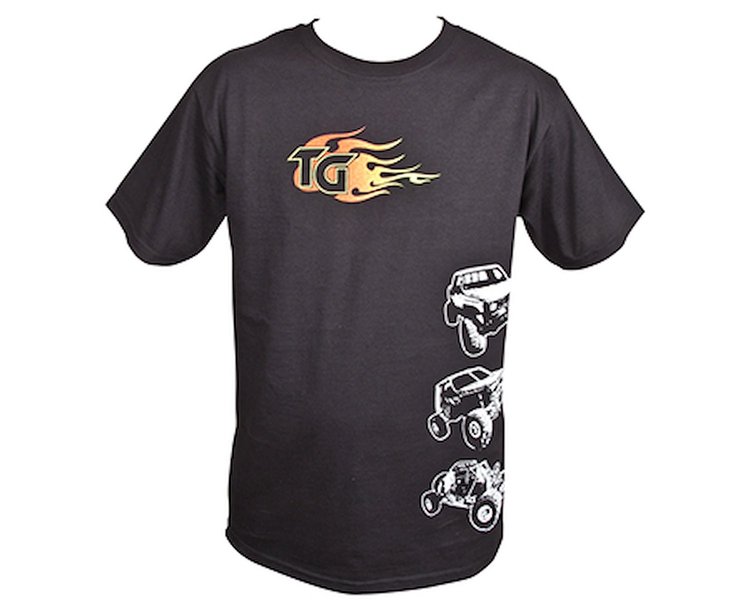 Short Sleeved Black Shirt - Adult Medium
