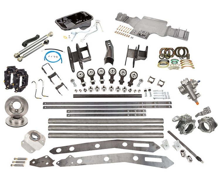 Trail-Link Three Front 3-Link Solid Axle Swap Kit 1996-04 Toyota Tacoma