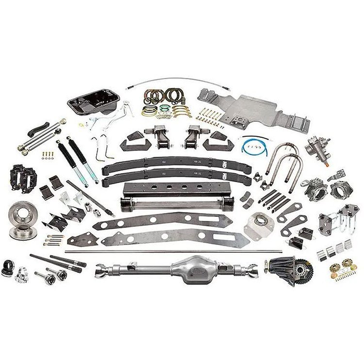 302208-1-KIT SAS Kit C, 96-04 Tacoma, 4" HD Leaf Springs, 12" Shocks, 2.7L, 4.88 Zip Locker