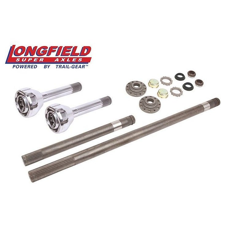 303132-1-KIT Birfield/Axle Super Set, Longfield 30 Spline (Long Spline E-Locker) (FJ 60), Gun Drilled