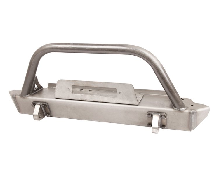 Rock Defense Front Bumper with Stinger Jeep YJ/TJ