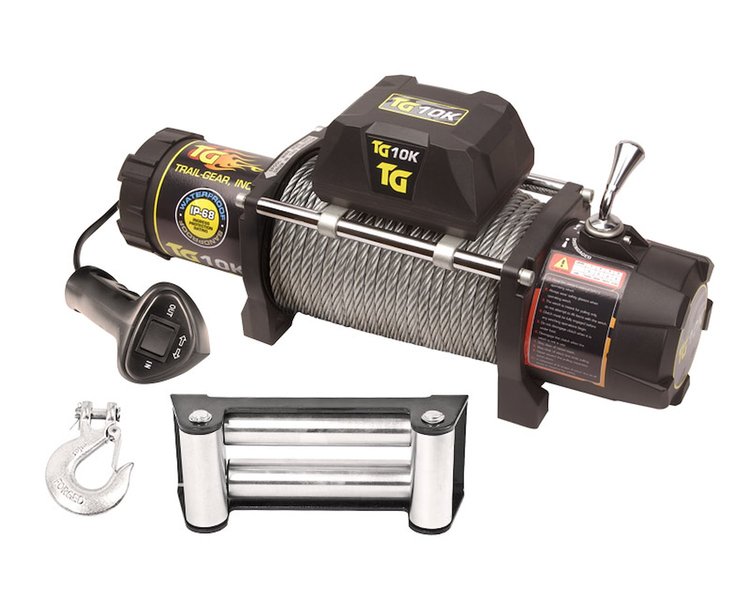 TG10000 Off Road Winch 6.5 HP motor