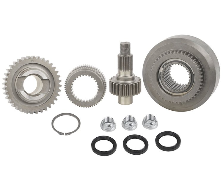 304087-3-KIT Transfer Case Gear Set, Suzuki Jimny, Chain Drive, Manual, 24% High/84% Low (Full Gear Set)