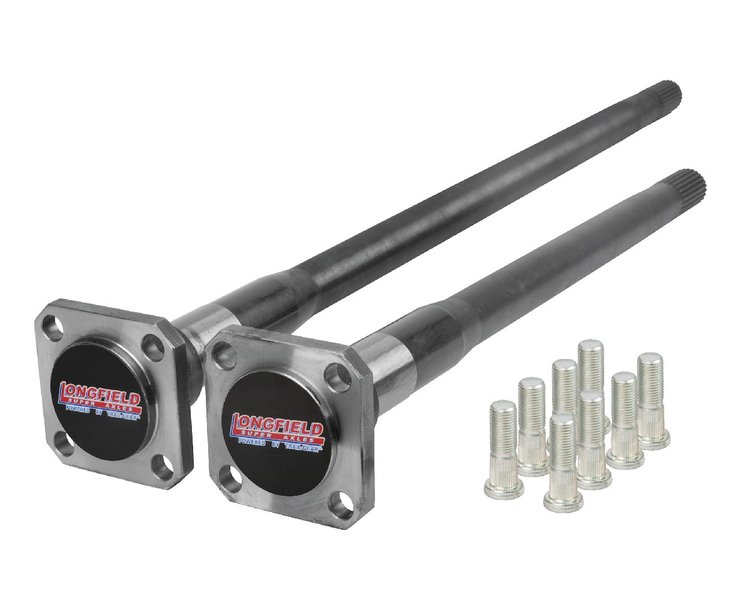 Longfield Rear Axle Shafts Pair Chromo Sidekick/Tracker 4-bolt flange