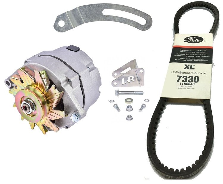 GM 140 Amp Alternator Conversion Kit for Suzuki Samurai/Sidekick
