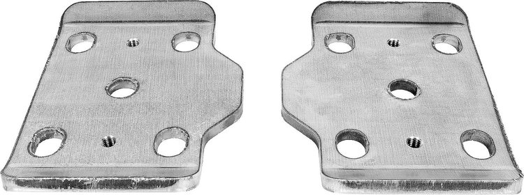 Rear U-Bolt Plate Kit 3.500 in. OD Axle Tubes