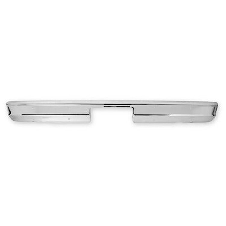 04-120 C/K Rear Bumper, w/o Impact Strip Holes, Chrome, 1973-1980 C/K Series Fleetside Pickup & Blazer/Jimmy/Suburban