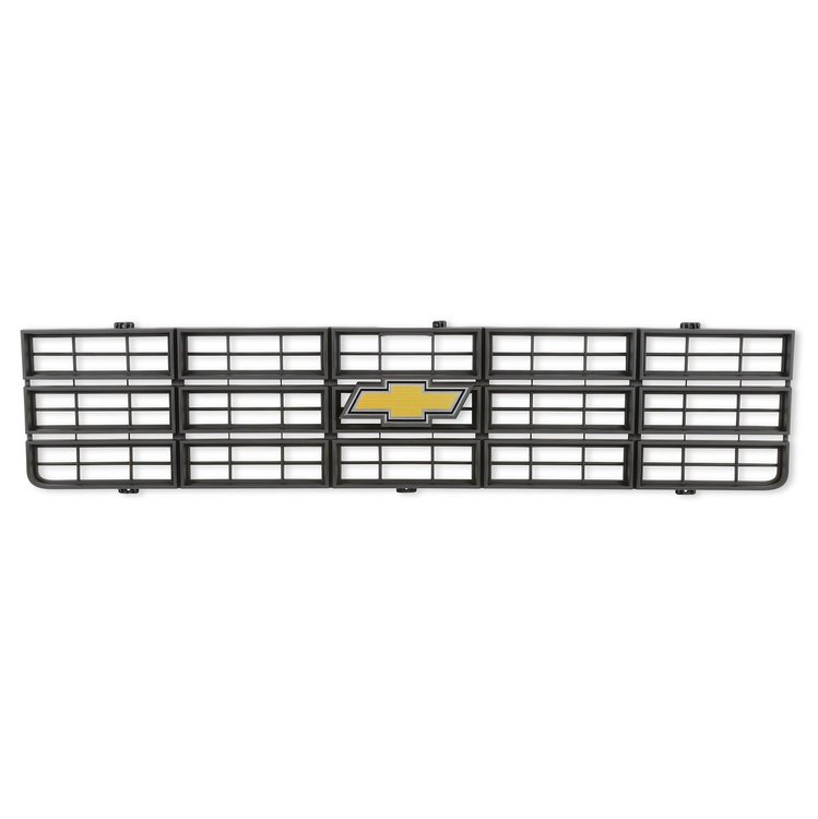 04-170 C/K Chevy Grille, w/ Bowtie, Black, 1977-1979 Chevy C/K Series Pickup & Blazer/Suburban