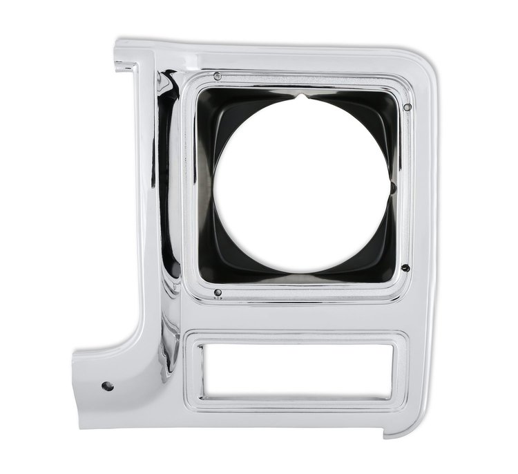04-322 Headlight Bezel, Round Head Light, Left, 1979-1980 Chevy/GMC C/K Series Truck, Blazer/Jimmy & Suburban