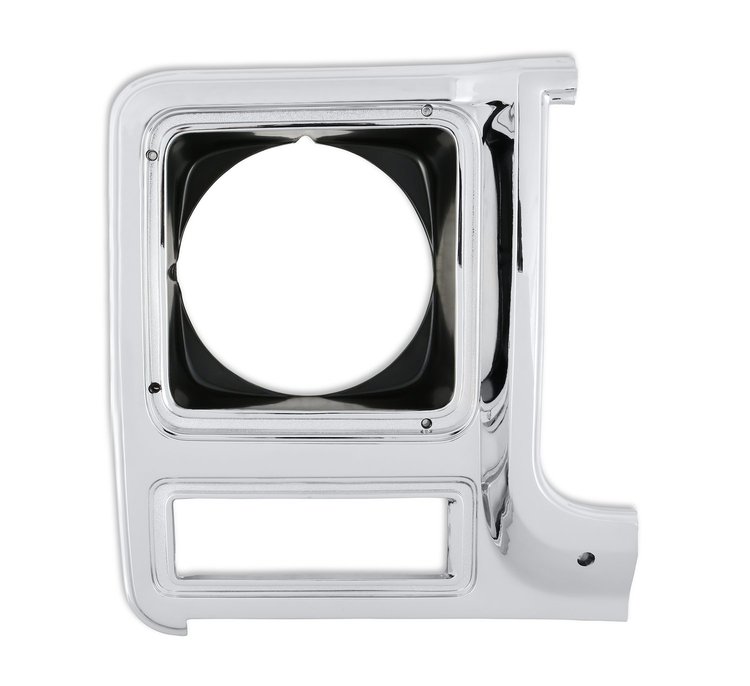 04-323 Headlight Bezel, Round Head Light, Right, 1979-1980 Chevy/GMC C/K Series Truck, Blazer/Jimmy & Suburban