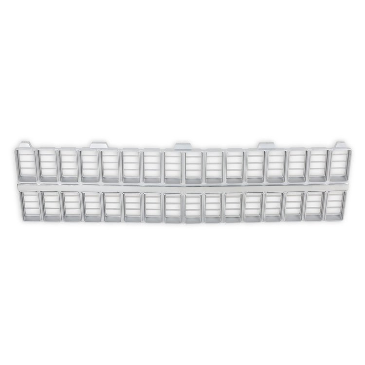 04-326 C/K Chevy Grille, w/o Bowtie, Chrome/Grey, 1981-1982 C/K Series Pickup & Blazer/Jimmy/Suburban