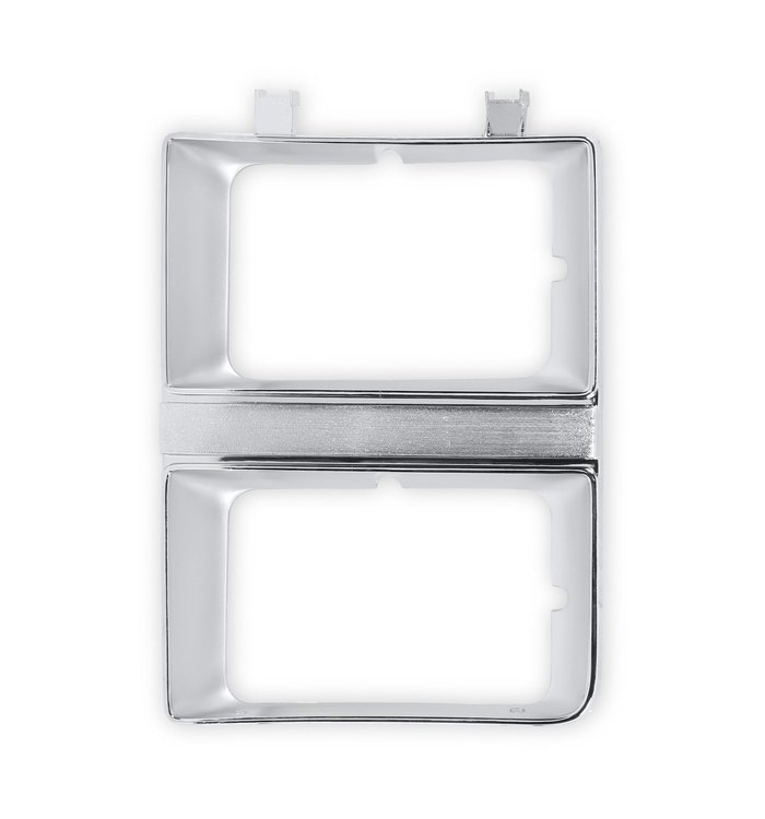 04-329 Headlight Bezel, Dual Square Head Light, Left, 1981-1982 Chevy/GMC C/K Series Truck, Blazer/Jimmy & Suburban
