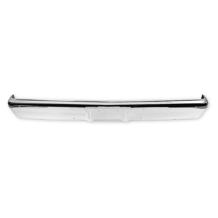 04-352 C/K Front Bumper, w/o Impact Strip Holes, Chrome, 1983-1987 C/K Series Pickup & Blazer/Jimmy/Suburban