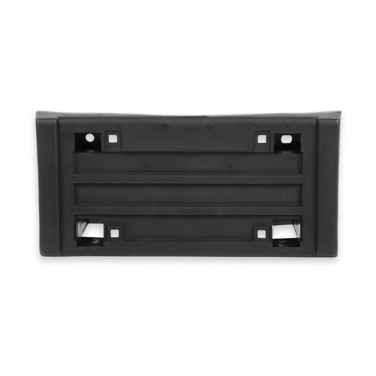 04-359 GMT400 Front License Plate Bracket, w/o Strip, Black, 1988-1989 GMT400 Series (OBS) Pickup