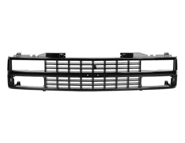 04-365 GMT400 Chevy Grille, Dual Headlight, Black, 1988-1993 GMT400 Series (OBS) Pickup