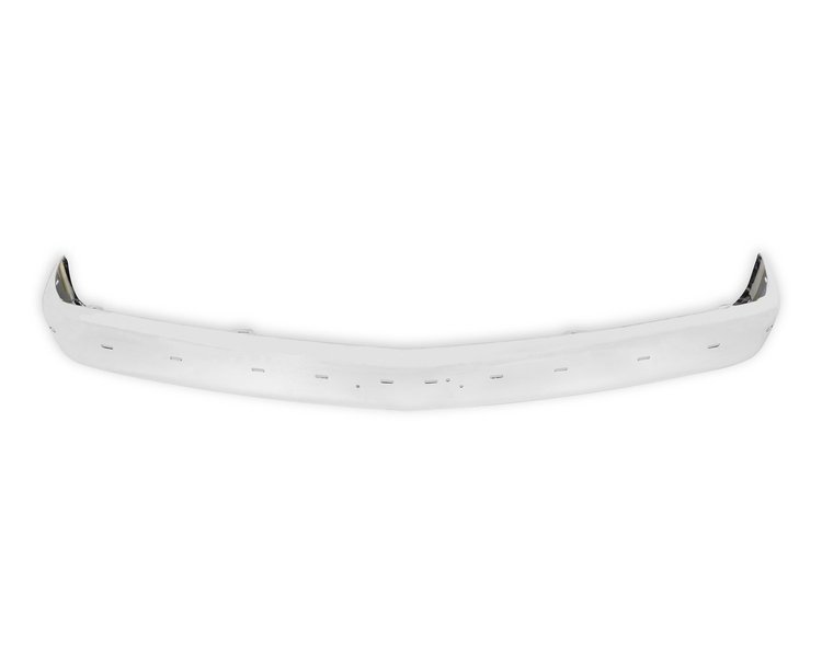 04-401 GMT400 Front Bumper, w/ Impact Strip Holes, Chrome, 1988-1998 GMT400 Series (OBS) Pickup