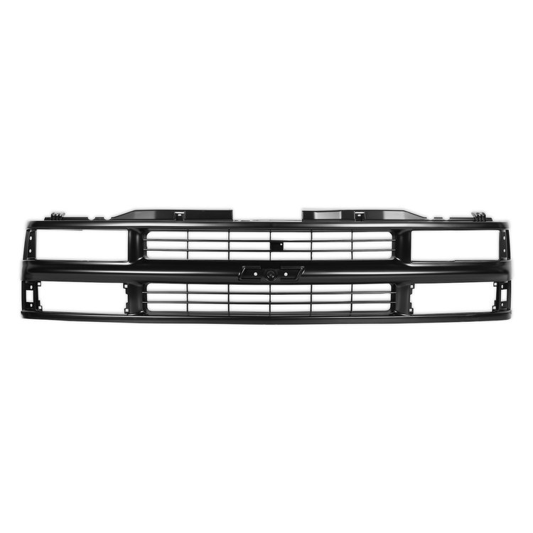 04-487 GMT400 Chevy Sport Package Grille, Black, 1994-1998 GMT400 Series (OBS) Pickup w/ Composite Headlights