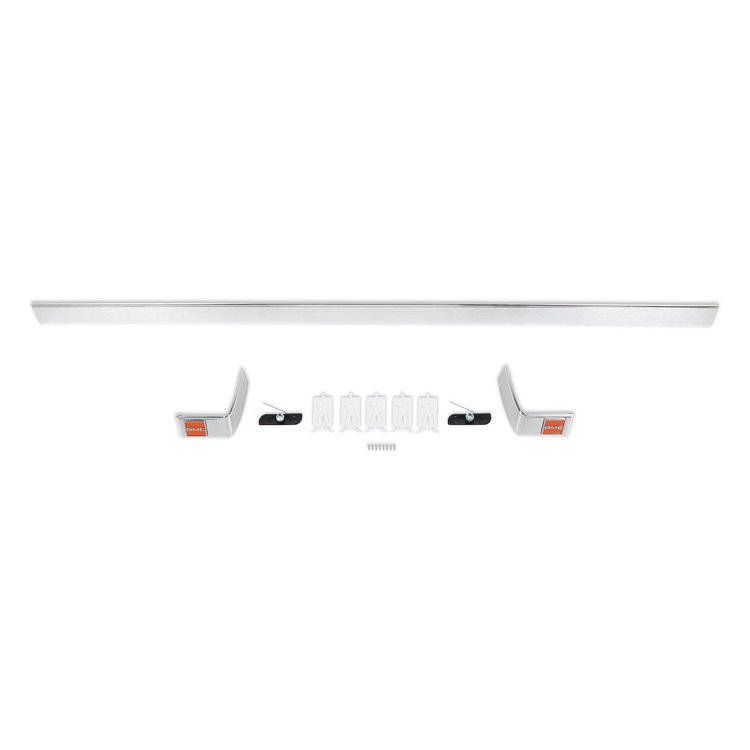 04-533 Cab Moldings, Rear, 3-Piece Set, 1981-1987 GMC C/K Series Truck
