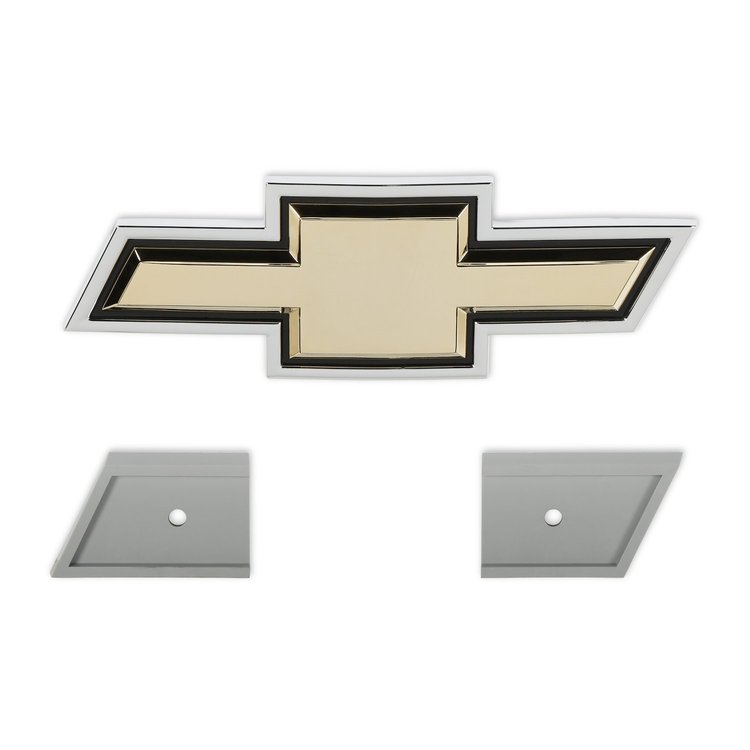04-535 C/K Bowtie Grille Emblem for 4 Headlight Grille, 1983-1988 C/K Series Pickup & Blazer/Suburban