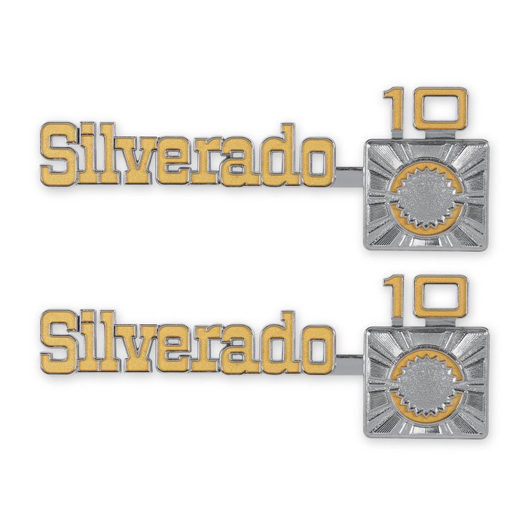 EMBLEM 75-80 C/K SILV C10