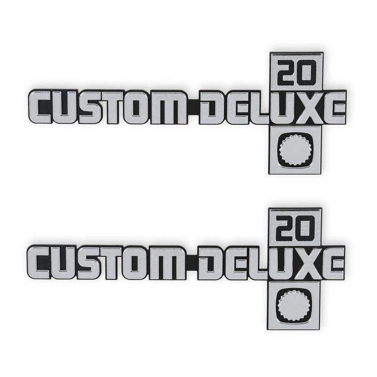 EMBLEM 81-88 CUST DLUX 20