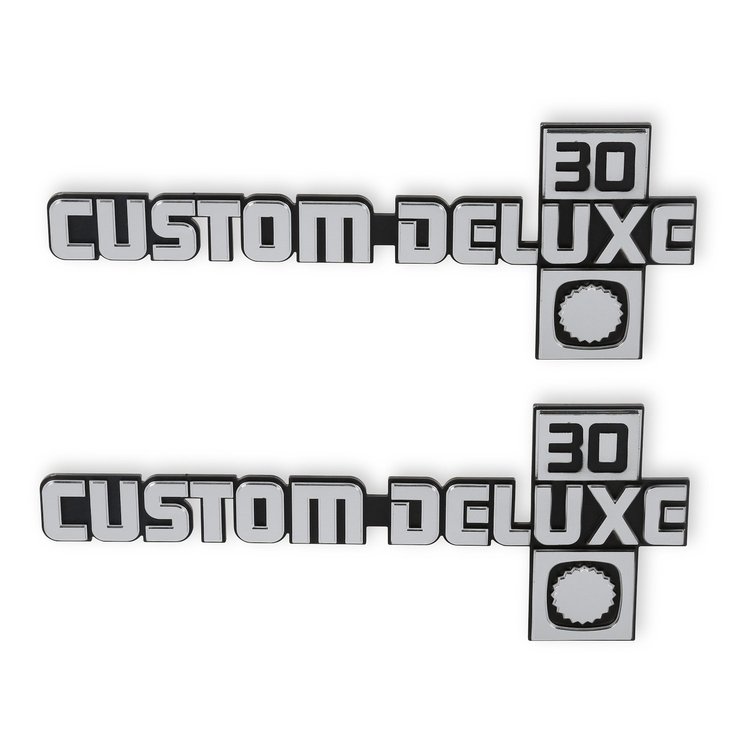 EMBLEM 81-88 CUST DLUX 30