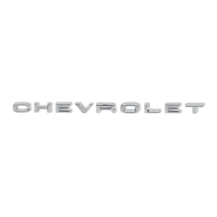04-572 C/K Hood Letter Set, Chevy, 1967-1968 C/K Series Trucks