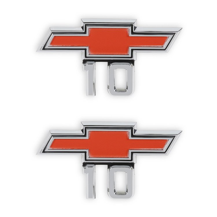 04-574 C/K Fender Badge Pair, Chevy 10, 1967-1968 C/K Series Trucks