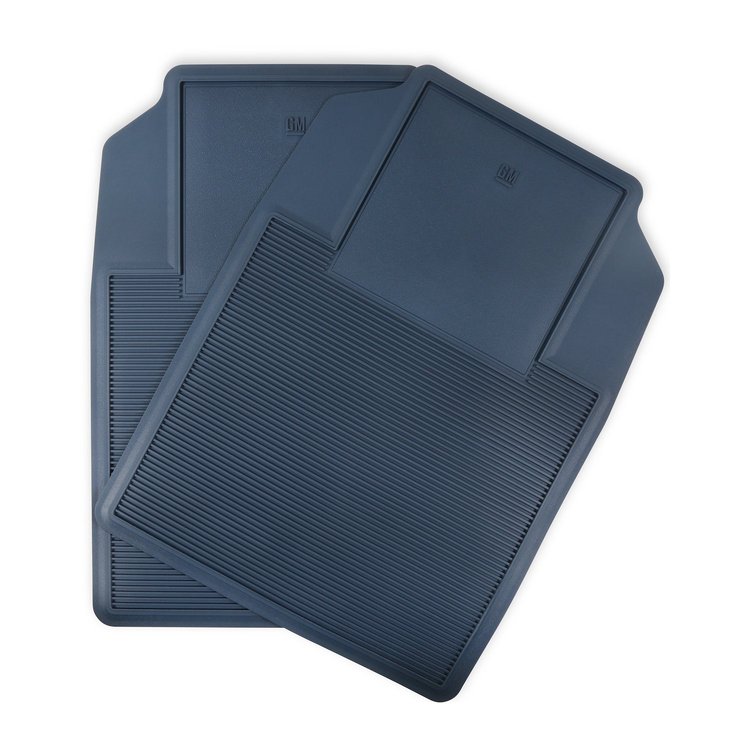 05-100BL C/K Floor Mat Set, Blue, 1973-1987 C/K Series Trucks and 1973-1991 C/K Series Blazer and Suburban