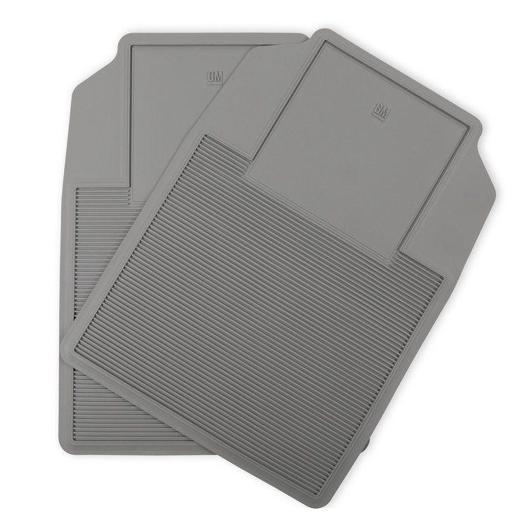 05-100GR C/K Floor Mat Set, Light Gray, 1973-1987 C/K Series Trucks and 1973-1991 C/K Series Blazer and Suburban