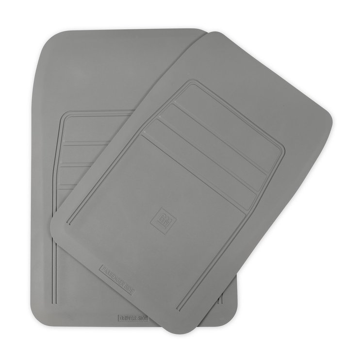05-200GR Floor Mat Set, Light Gray for 1988-1998 Chevrolet GMC GMT400 Truck, SUV