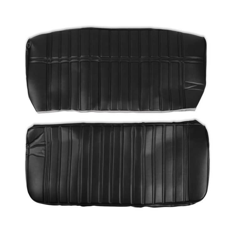 05-285 C/K Seat Upholstery Kit, Vinyl, Black, 1973-1980 C/K Series Standard Cab Pickup