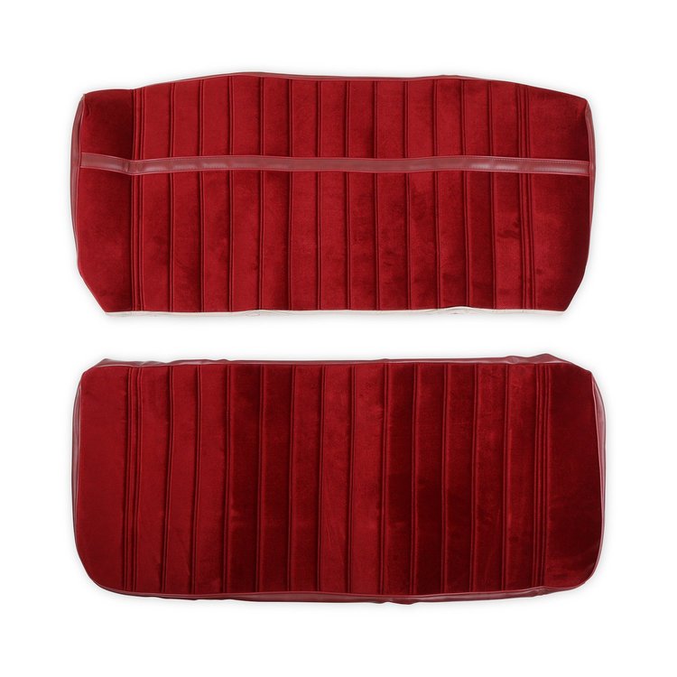 05-291 C/K Seat Upholstery Kit, Cloth/Vinyl, Maroon/Burgundy, 1973-1980 C/K Series Standard Cab Pickup