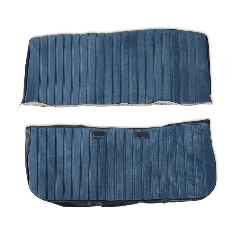 05-297 C/K Seat Upholstery Kit, Full Pleat Cloth/Vinyl, Navy, 1981-1987 C/K Series Pickup