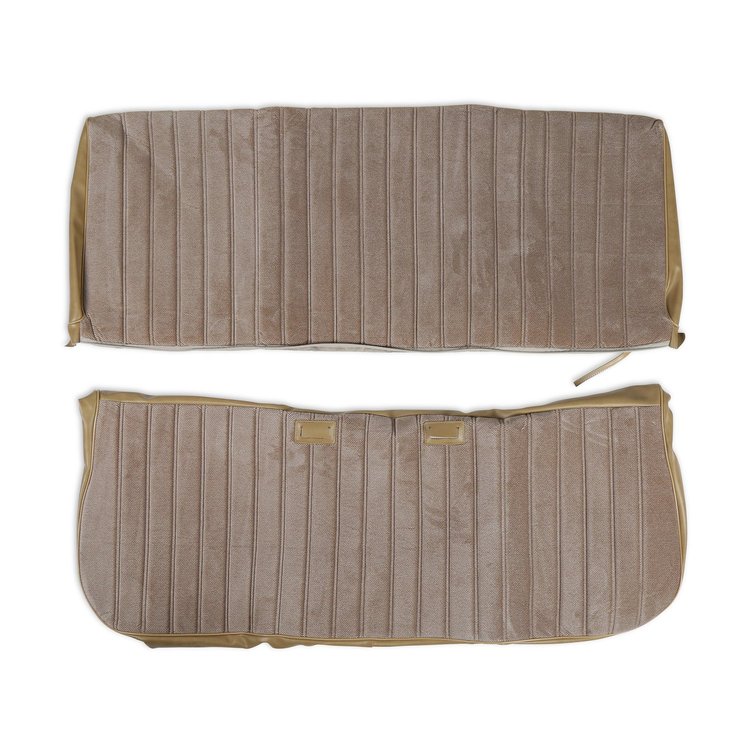 05-298 C/K Seat Upholstery Kit, Full Pleat Cloth/Vinyl, Tan, 1981-1987 C/K Series Pickup