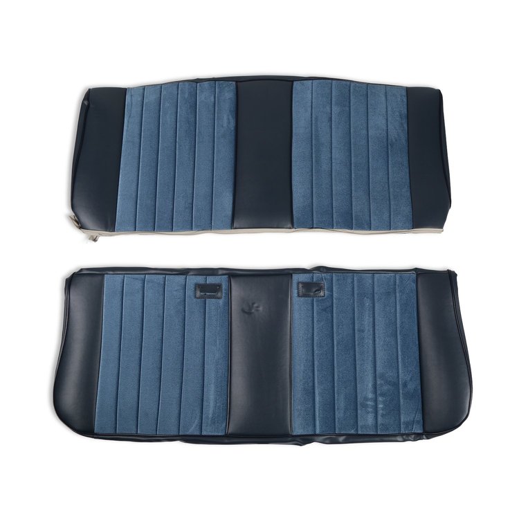 05-312 C/K Seat Upholstery Kit, Standard Pleat Cloth/Vinyl, Navy, 1981-1987 C/K Series Pickup
