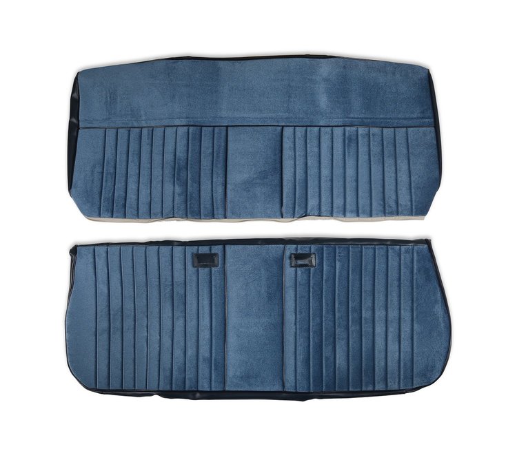 05-322 C/K Seat Upholstery Kit, Deluxe Pleat Cloth/Vinyl, Navy, 1981-1987 C/K Series Pickup