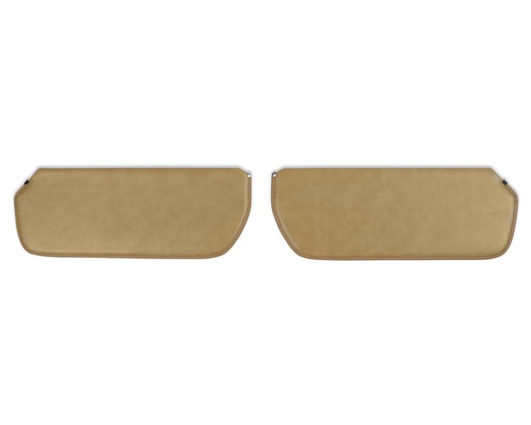05-342 Sunvisors Foam Backed Vinyl, Tan, Pair, 1973-1987 C/K Series Pickups & 1973-1991 Blazer/Jimmy/Suburban