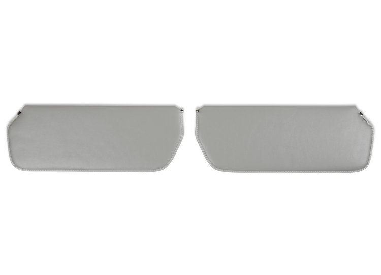 05-343 Sunvisors Foam Backed Vinyl, Grey, Pair, 1973-1987 C/K Series Pickups & 1973-1991 Blazer/Jimmy/Suburban
