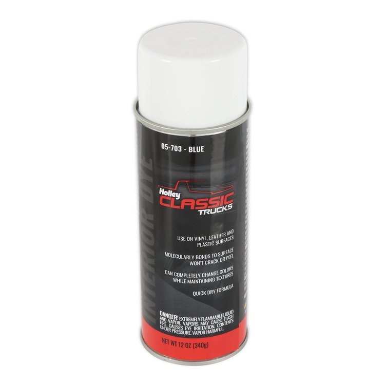 05-703 Interior Dye, Bright Blue, Works on metal, plastic, vinyl, & leather