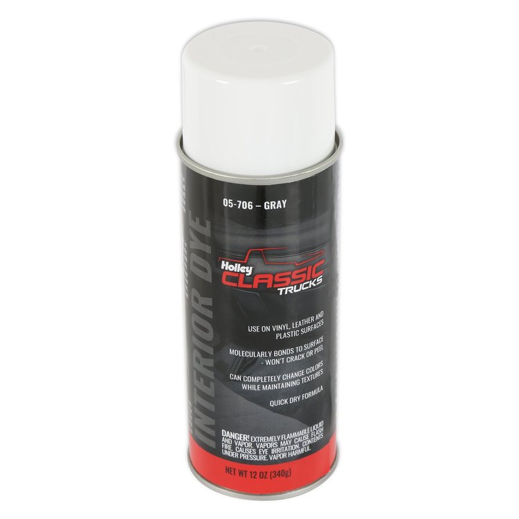05-706 Interior Dye, Grey, Works on metal, plastic, vinyl, & leather